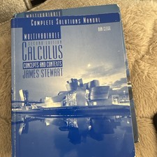 Complete Solutions Manual Multivariable Calculus: Concepts and Contexts 2nd Ed picture