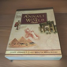 Annals of the World by James Ussher (2007, Perfect) Large Heavy Paperback  picture