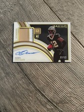 2022 Immaculate Chris Olave RPA 12/12 JERSEY MATCH - On-Card Auto Saints picture
