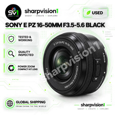 Sony E PZ 16-50mm f/3.5-5.6 OSS Lens for Sony E-Mount Cameras - Black picture