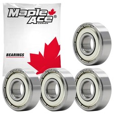 608-ZZ Ball Bearing 8x22x7mm 608 ZZ Metal Shielded (Qty 4) 608-ZZ_S_4_S picture