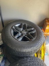 Chevy 1500 18 Inch Wheels Rims Set Black  275/65R18 picture