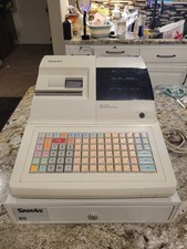 Sam4s ER-5115II Electronic Cash Register - No Keys - Untested - Sold As Is picture