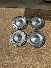 1962-65 Chevy Nova Hubcaps Original  -set Of Four (4) picture
