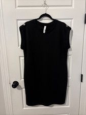 Entro Boutique Brand Dress - Black Large - Item 3035 picture
