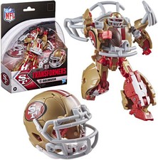 Transformers x NFL - San Francisco 49ers - Goldrush Helmet Action Figure [New To picture