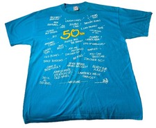 VTG 1991 Zany Products 50ish Years Old Short Sleeve T-Shirt Size XL picture