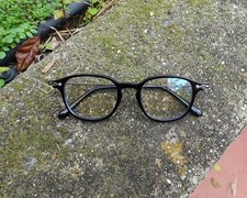 Super Vintage SV80 Black Retro Style Eyeglasses picture
