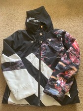 Obermeyer Tabor Jacket Black White Floral picture