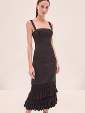 Alexis Atalya Dress In Black $ 635 Size S picture