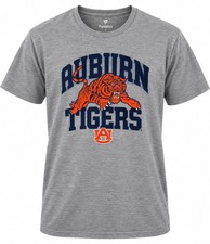 Auburn University Tigers Fanatics Brand Men’s Gray Retro Graphic T-Shirt - XL picture