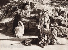 1924 Vintage North Africa South Oran Monks Lion LEHNERT & LANDROCK Photo Gravure picture