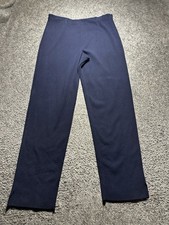 Carmen Marc Valo Womens Blue Knit Dress Pants Sz 10 Workwear, Dress Pants B-1 picture