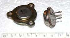 6 x Vintage USSR  NPN  transistors KT805A  NOS picture