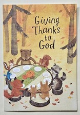 Happy Thanksgiving Greeting Card (+ Envelope 7x5 