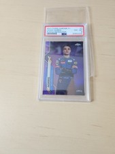 2020 TOPPS CHROME F1 #7 LANDO NORRIS RC PURPLE REFRACTOR PORTRAIT PSA 8 picture
