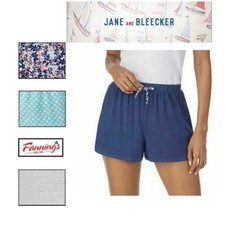Jane and Bleecker Sleep Short Comfort Waistband Soft Stretch SINGLE PAIR D44 picture