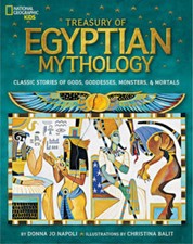 Treasury of Egyptian Mythology: Classic Stories of Gods, Goddesses, Monst - GOOD picture