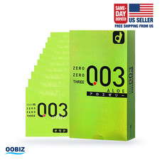 Okamoto 003 Aloe Jelly Thin Condoms(10PCS) - 0.03mm - Made In Japan(US Seller) picture