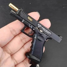 G.34 Keychain,Metal Gun Keychain Mini Pistol Keychain for Man,Son,Collector picture