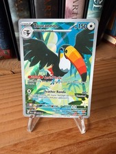 Toucannon 94/84 Pitch Black Holo Illustration Rare Full Art 2026 NM picture
