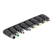8pcs DC Power Adapter Kit 5.5 x 2.1mm Jack Converter Barrel Connector Set picture