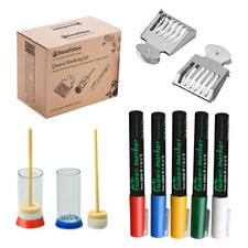Queen Bee Marking Kit Queen Bee Markers 5 Queen Marker Pens 2 Queen Bee Marking picture