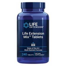 Life Extension Mix Tablets 240 Tablets High-Potency Multivitamin Vitamins picture