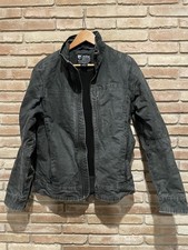 KÜHL Burr Jacket Men’s Small Gunmetal Gray Vintage Patina Canvas Full Zip picture