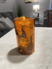 Disney Villains Halloween Light Up LED Candle Maleficent, Hook, Jafar, Queen picture