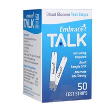 Omnis Health Embrace Talk 50 Test Strips For Glucose Care picture