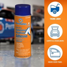 Permatex 27828 Headliner & Carpet Adhesive 16.75 oz | High-Strength Spray picture