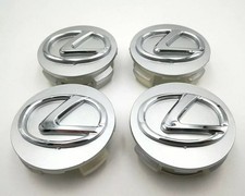 👑4PCS Glossy Silver Fits Lexus Wheel Center Hub Caps Rim Cover 62mm 42603-30590 picture