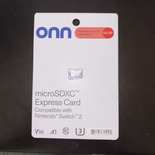 Onn 512GB Micro SDXC Express Card for Nintendo Switch 2 picture