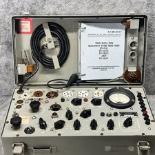 CLEAN  1954 MILITARY TV-7A/U TUBE TESTER picture