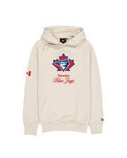 Men's Toronto Blue Jays MLB Baseball 2026 Canada Day Retro Logo Sweatshirt Cream picture