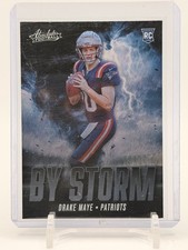 2024 Panini Absolute #BS-DME Drake Maye By Storm picture