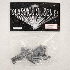 2004 Forbidden Planet Classics of Sci-Fi Plastic Figures Set New Sealed Toys picture
