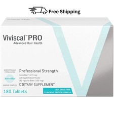 VIVISCAL PRO - Professional Hair Growth Supplement 180 Tablets, Expiring in 2027 picture