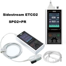 ETCO2 Capnograph Respiration Rate End-tidal CO2 SPo2 Monitor device Sidestream picture