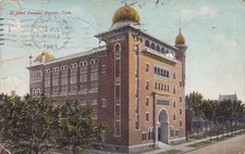 El Jebel Temple Denver Colorado CO 1911 Matson Missouri Postcard C47 picture