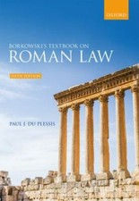 Borkowski's Textbook on Roman Law, du Plessis, Paul J., Excellent Book picture