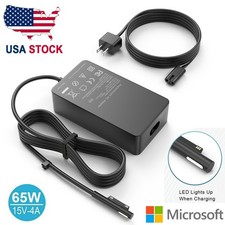 65W Adapter Charger For Microsoft Surface Pro 3/4/5/6/7/8/9/X Laptop 1/2/3 1706 picture