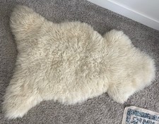 Genuine Irish sheepskin Rug Purchased in Ireland   picture