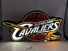 Cleveland Cavaliers Illuminated Display – 3D Printed LED Lightbox for NBA Fans picture