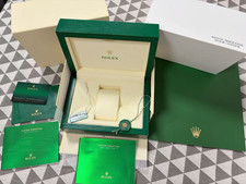 New Rolex Green Watch Box Set Presentation Case Storage Display picture