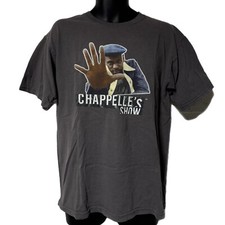 Vintage Dave Chapelle 2004 Comedy Central Chapelle’s Show Promo Tee Shirt Large picture