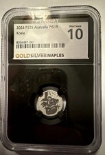 2024 P125 Australian Koala Pt$15 Platinum 1/10oz  NGCX MS10 Top Pop picture