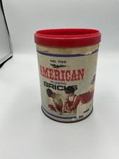 Vintage American Plastic Bricks Number 705 Wholesome Products 1950S ￼ picture