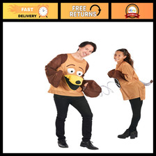 Unisex 2-Person Slinky Pet Fancy Dress Costume - Fun Party Outfit for Couples picture